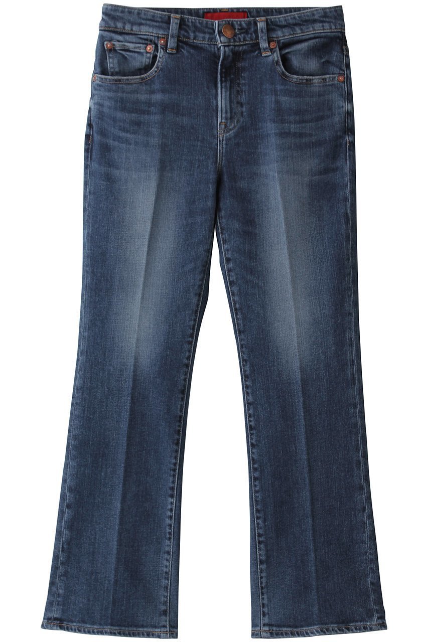 【レッドカード トーキョー/RED CARD TOKYO】のMarmalade フレアデニムパンツ インテリア・キッズ・メンズ・レディースファッション・服の通販 founy(ファニー) ファッション Fashion レディースファッション Fashion for Women パンツ Pants & Trousers デニムパンツ・ジーンズ・美脚デニム Denim Jeans & Pants ストレート Straight, Straight Cut センター Center, Center Line デニム Denim, Jeans Material フレア Flare, Flared akira - Mid Used|ID: prp329100004574847 ipo3291000000035450964