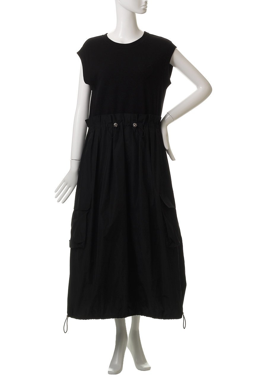 【ミュベール/MUVEIL】のハートパッチミリタリーワンピース 人気、トレンドファッション・服の通販 founy(ファニー) 　ファッション　Fashion　レディースファッション　Fashion for Women　ワンピース　Dresses　チュニック　Tunic Tops & Dresses　2025年　2025　2025-2026秋冬・A/W　Autumn/Winter 2025–26 AW25–26　おすすめ　Recommended / Our Picks　ショルダー　Shoulder, Shoulder Strap　ストリング　String, Drawstring　タフタ　Taffeta, Structured Fabric　チュニック　Tunic, Long Top　ドッキング　Docking, Mixed Material　ノースリーブ　Sleeveless, No-Sleeve　フォルム　Silhouette, Form　ミリタリー　Military, Army Style　ロング　Long, Long-Length　A/W・秋冬　Autumn/Winter　other-2|ID: prp329100004574851 ipo3291000000032387321