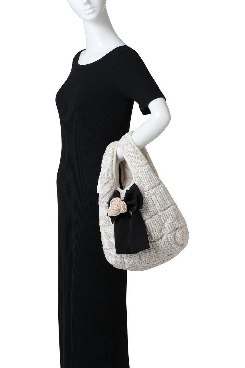 【ミュベール/MUVEIL】のローズコサージュバッグ 人気、トレンドファッション・服の通販 founy(ファニー) ファッション Fashion レディースファッション Fashion for Women バッグ Bags フォルム Silhouette, Form ポケット Pocket, Pocket Detail リップ Lip, Lip Motif リボン Ribbon, Bow A/W・秋冬 Autumn/Winter other-2|ID: prp329100004574852 ipo3291000000035264738