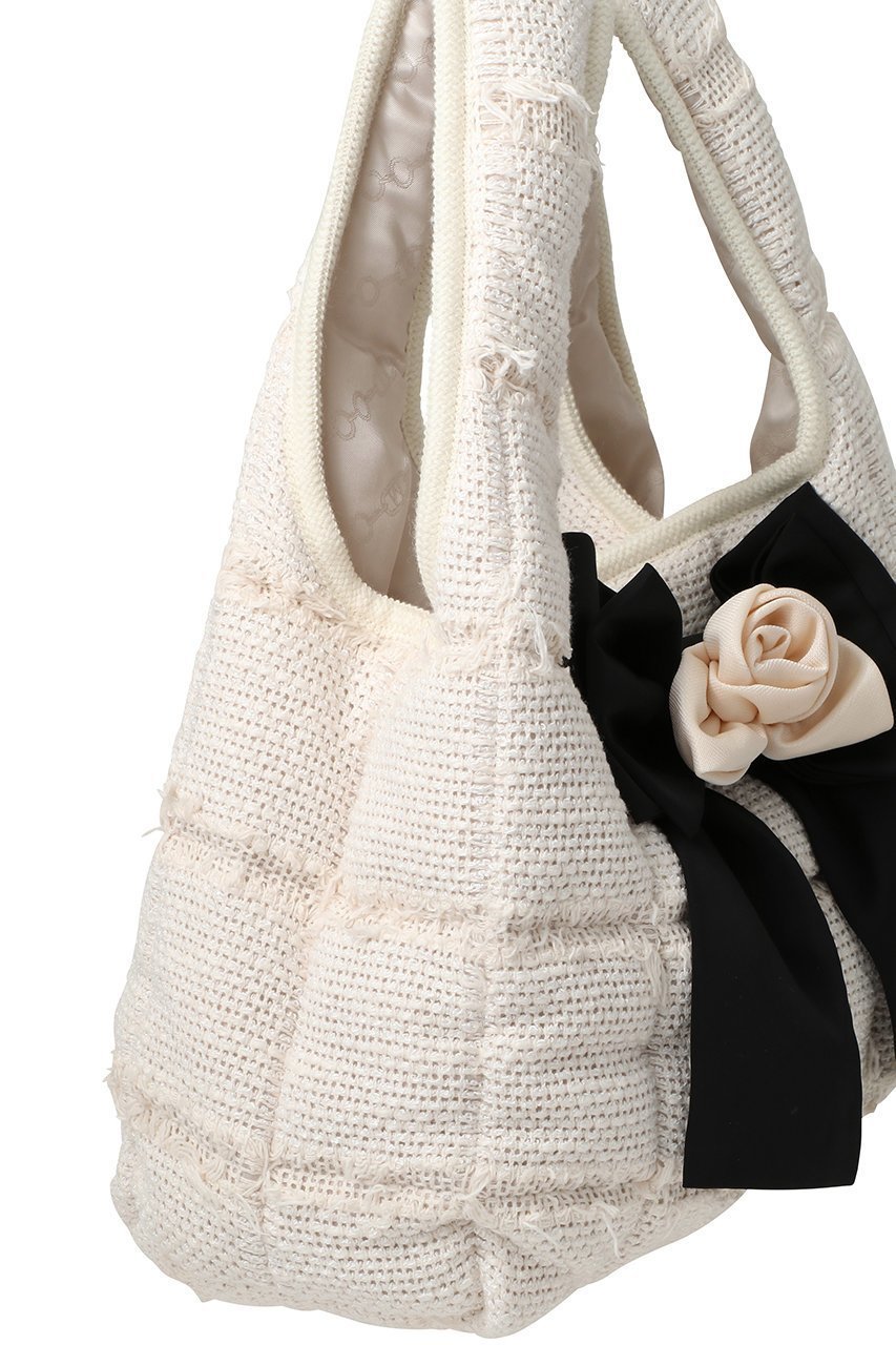 【ミュベール/MUVEIL】のローズコサージュバッグ 人気、トレンドファッション・服の通販 founy(ファニー) ファッション Fashion レディースファッション Fashion for Women バッグ Bags フォルム Silhouette, Form ポケット Pocket, Pocket Detail リップ Lip, Lip Motif リボン Ribbon, Bow A/W・秋冬 Autumn/Winter other-4|ID: prp329100004574852 ipo3291000000035264740