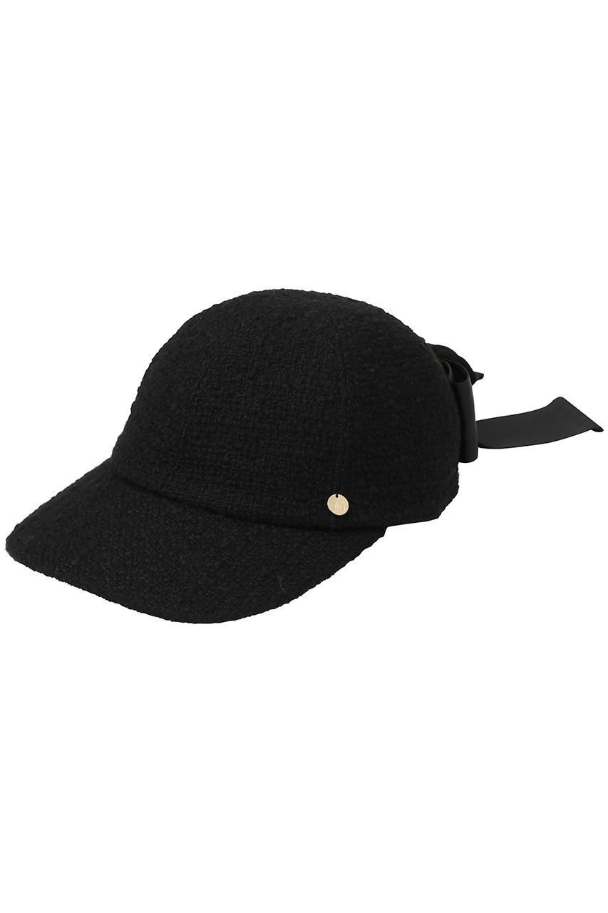 【ミュベール/MUVEIL】のローズコサージュキャップ インテリア・キッズ・メンズ・レディースファッション・服の通販 founy(ファニー) 　ファッション　Fashion　レディースファッション　WOMEN　帽子　Hats　2025年　2025　キャップ　Cap　ツイード　Tweed　ハンド　Hand　フェミニン　Feminine　リボン　Ribbon　エレガント 上品　Elegant　帽子　Hat　A/W・秋冬　Aw・Autumn/Winter・Fw・Fall-Winter　ブラック|ID: prp329100004574854 ipo3291000000032387349