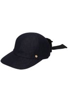 【ミュベール/MUVEIL】のローズコサージュキャップ ネイビー|ID: prp329100004574854 ipo3291000000036080919