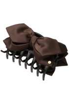 【ミュベール/MUVEIL】のリボンクリップ 人気、トレンドファッション・服の通販 founy(ファニー) ファッション Fashion レディースファッション WOMEN シュシュ / ヘアアクセ Hair Accessories 2025年 2025 アクセサリー Accessories サテン Satin ハンド Hand バレッタ Valletta リボン Ribbon ロング Long A/W・秋冬 Aw・Autumn/Winter・Fw・Fall-Winter thumbnail ブラウン|ID: prp329100004574855 ipo3291000000032387357