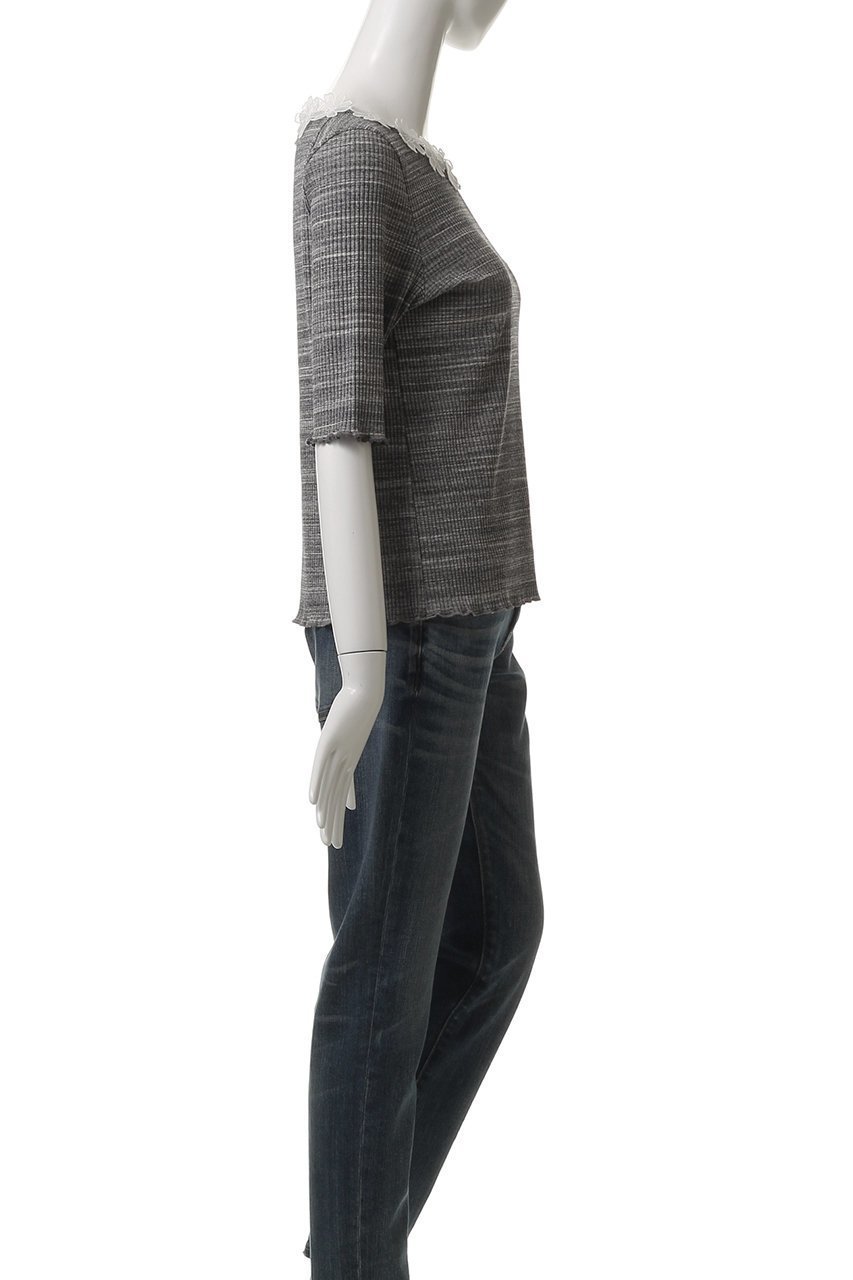 【ミュベール/MUVEIL】のフラワーレース付きハートパッチTシャツ 人気、トレンドファッション・服の通販 founy(ファニー) ファッション Fashion レディースファッション Fashion for Women トップス・カットソー Cut & Sew Tops シャツ・ブラウス・オフィスカジュアル Elegant Blouses & Button-Ups ロングTシャツ・Tシャツ Longline T-Shirts & Tees カットソー・ベーシックTシャツ Cut-and-Sewn Tops / Stretch Tees & Basics インナー Innerwear ショート Short, Short Length シンプル Simple, Minimal スリーブ Sleeve, Long Sleeve / Short Sleeve パッチ Patch, Appliqué フラワー Flower, Floral レース Lace, Lace Fabric ワイド Wide, Wide Fit other-3|ID: prp329100004575710 ipo3291000000035340758