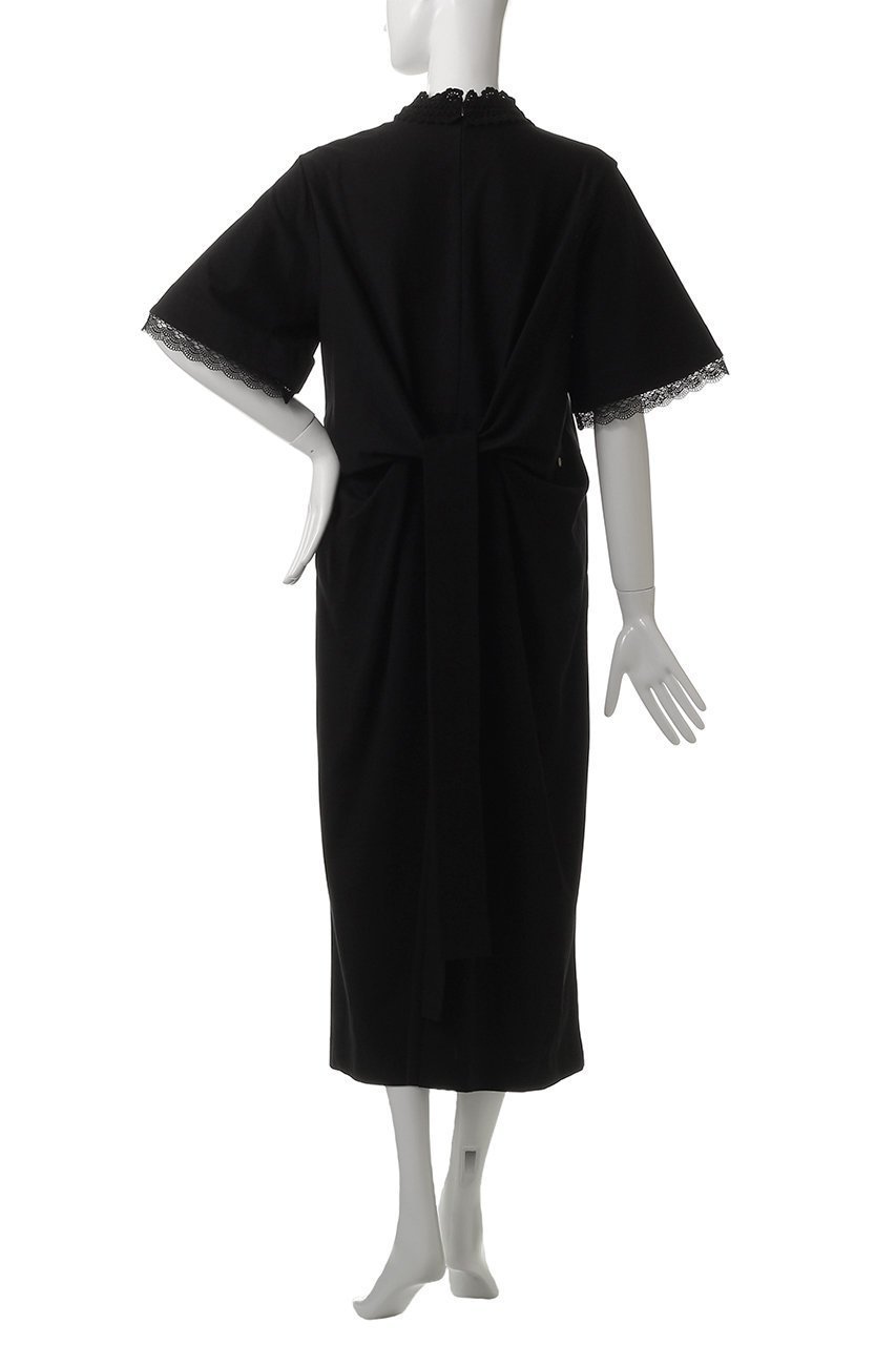 【ミュベール/MUVEIL】のかぎ針レース襟付きワンピース 人気、トレンドファッション・服の通販 founy(ファニー) ファッション Fashion レディースファッション Fashion for Women ワンピース Dresses チュニック Tunic Tops & Dresses おすすめ Recommended / Our Picks かぎ針 Crochet チュニック Tunic, Long Top ハンド Hand, Handmade リボン Ribbon, Bow レース Lace, Lace Fabric ロング Long, Long-Length other-4|ID: prp329100004575711 ipo3291000000035340775