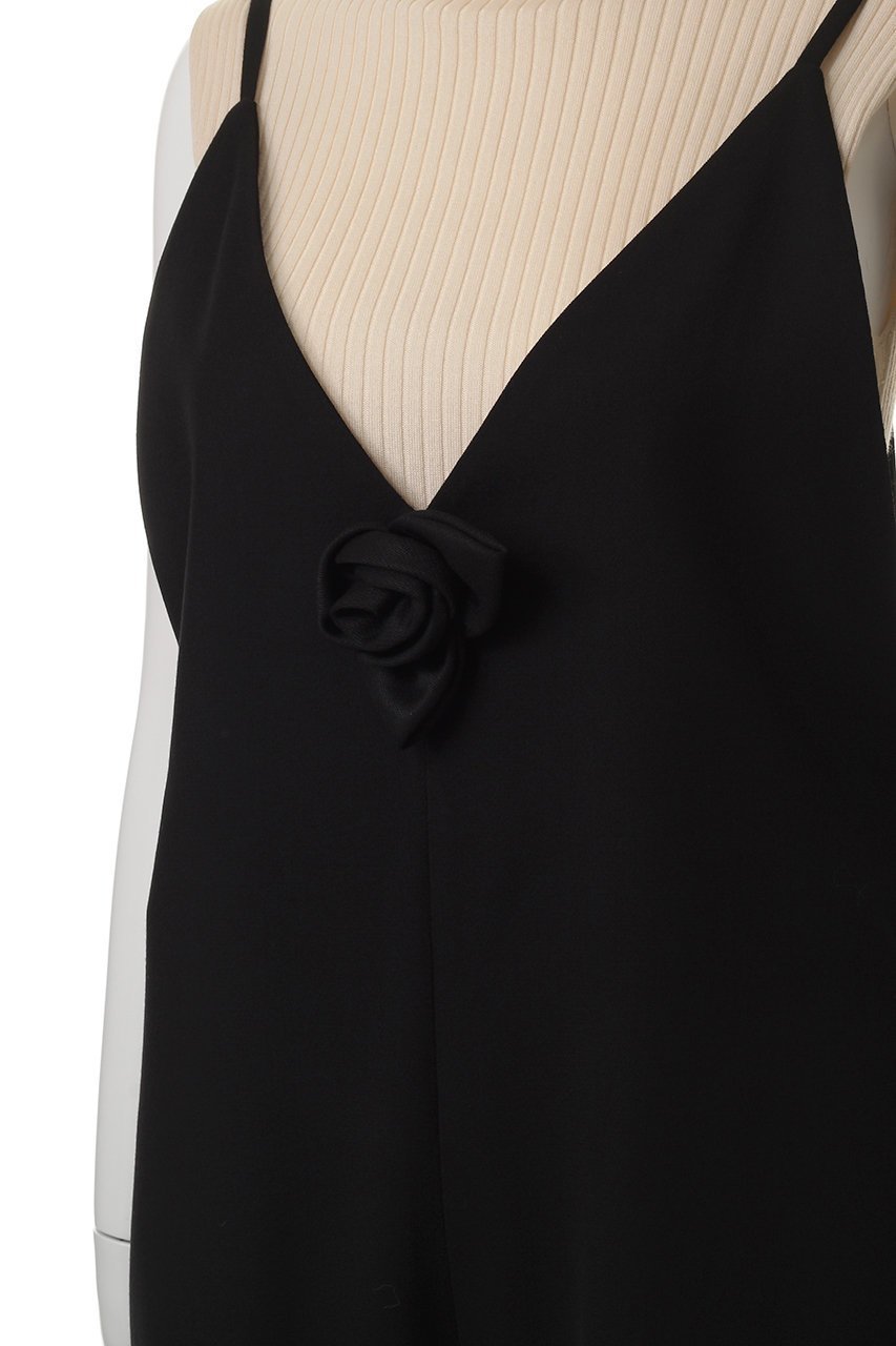 【ミュベール/MUVEIL】のローズコサージュサロペット 人気、トレンドファッション・服の通販 founy(ファニー) 　ファッション　Fashion　レディースファッション　Fashion for Women　パンツ　Pants & Trousers　カッティング　Cutting Detail　サロペット　Overalls, Salopette　ハンド　Hand, Handmade　フェミニン　Feminine, Girly　other-5|ID: prp329100004575715 ipo3291000000035340811