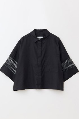 【ハー/HER.】 【6/12 12:00販売開始】レースコンビショートシャツ人気、トレンドファッション・服の通販 founy(ファニー) ファッション Fashion レディースファッション WOMEN トップス・カットソー Tops/Tshirt シャツ/ブラウス Shirts/Blouses ショート Short スリーブ Sleeve リネン Linen レース Race ワイド Wide NEW・新作・新着・新入荷 New Arrivals |ID:prp329100004575717