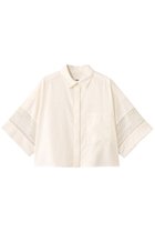 【ハー/HER.】のレースコンビショートシャツ 人気、トレンドファッション・服の通販 founy(ファニー) ファッション Fashion レディースファッション Fashion for Women トップス・カットソー Cut & Sew Tops シャツ・ブラウス・オフィスカジュアル Elegant Blouses & Button-Ups ショート Short, Short Length スリーブ Sleeve, Long Sleeve / Short Sleeve リネン Linen, Linen Fabric レース Lace, Lace Fabric ワイド Wide, Wide Fit thumbnail オフホワイト|ID: prp329100004575717 ipo3291000000036201199