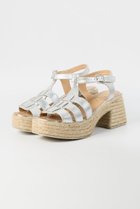 【エスメラルダ/Esmeralda】の【GAIMO】厚底グルカサンダル/MYLAN 人気、トレンドファッション・服の通販 founy(ファニー) ファッション Fashion レディースファッション WOMEN サンダル Sandals シューズ Shoes シルバー Silver スタイリッシュ Stylish ラップ Wrap 厚底 Platforms NEW・新作・新着・新入荷 New Arrivals thumbnail ブラック|ID: prp329100004575720 ipo3291000000032398943
