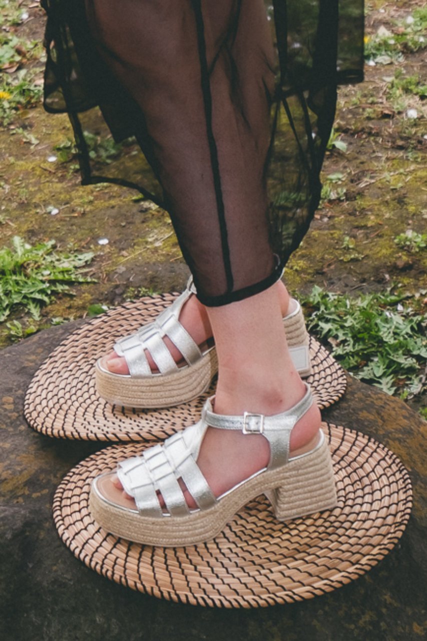 【エスメラルダ/Esmeralda】の【GAIMO】厚底グルカサンダル/MYLAN 人気、トレンドファッション・服の通販 founy(ファニー) ファッション Fashion レディースファッション Fashion for Women サンダル Sandals, Summer Shoes シューズ Shoes, Footwear シルバー Silver, Metallic Silver スタイリッシュ Stylish, Fashionable ラップ Wrap, Wrap Design 厚底 Platform Shoes other-7|ID: prp329100004575720 ipo3291000000035058960