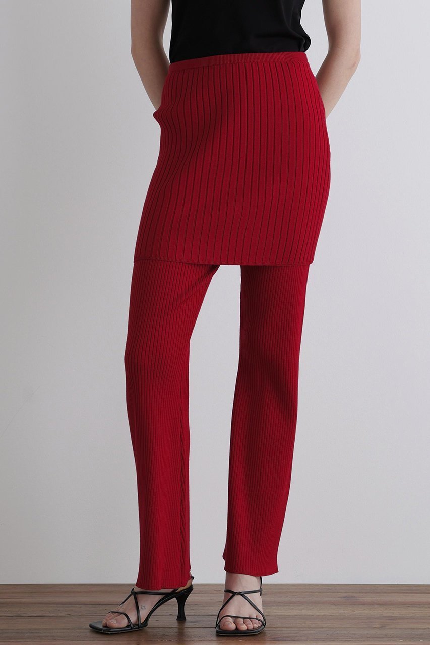 【ル フィル/LE PHIL】のリブニットスカートパンツ 人気、トレンドファッション・服の通販 founy(ファニー) 　ファッション　Fashion　レディースファッション　Ladies' Fashion Online　スカート　Skirt　おすすめ　Recommend　トレンド　Trend　フィット　Fit　リブニット　Rib Knit　other-3|ID: prp329100004576596 ipo3291000000032412297