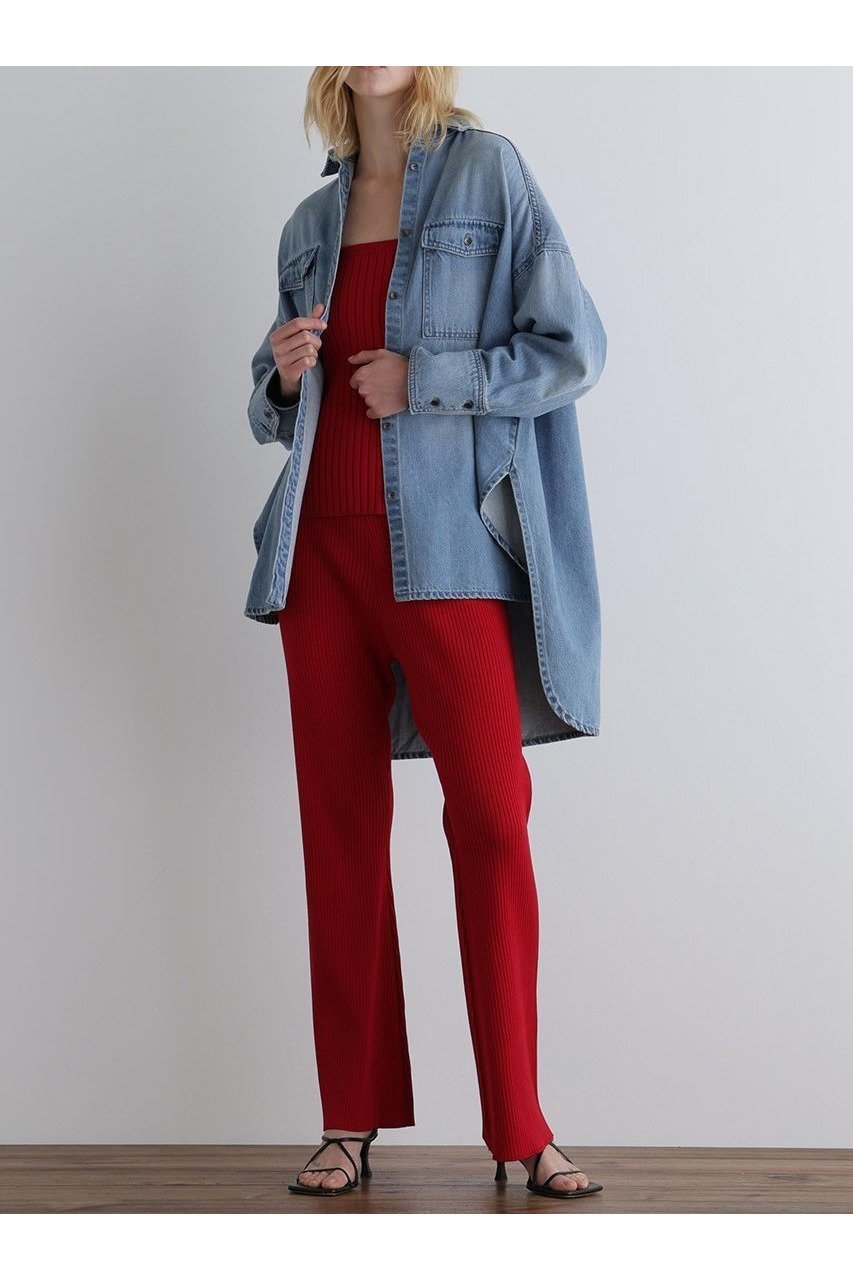 【ル フィル/LE PHIL】のリブニットスカートパンツ 人気、トレンドファッション・服の通販 founy(ファニー) 　ファッション　Fashion　レディースファッション　Ladies' Fashion Online　スカート　Skirt　おすすめ　Recommend　トレンド　Trend　フィット　Fit　リブニット　Rib Knit　other-7|ID: prp329100004576596 ipo3291000000032412301