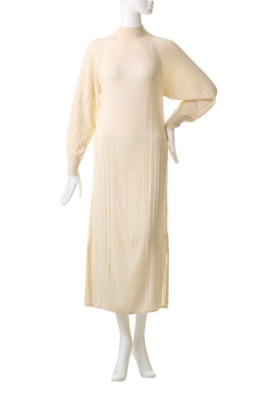 【ネテネ/NETENE】のFIKAランダムリブニットワンピース 人気、トレンドファッション・服の通販 founy(ファニー) 　ファッション　Fashion　レディースファッション　Fashion for Women　ワンピース　Dresses　ニットワンピース　Knit Dresses　チュニック　Tunic Tops & Dresses　チュニック　Tunic, Long Top　トレンド　Trend, Trending Now　ハイネック　High Neck, Mock Neck　ロング　Long, Long-Length　旅行　Travel　other-2|ID: prp329100004576597 ipo3291000000034462796