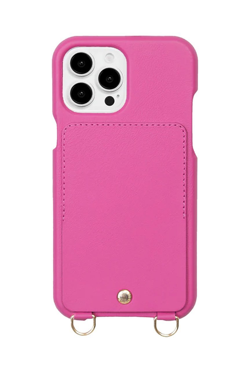 【ルヴィニ パリ/Louvini Paris】のiPhone16 スマホケース LOU インテリア・キッズ・メンズ・レディースファッション・服の通販 founy(ファニー) 　ファッション　Fashion　レディースファッション　Fashion for Women　iPhone アイフォーン　iPhone　なめらか　Smooth, Silky Texture　カメラ　Camera Accessories　スマホケース　Smartphone Case　ポケット　Pocket, Pocket Detail　再入荷　Restock / Back in Stock　FUCHSIA|ID: prp329100004576598 ipo3291000000032412316