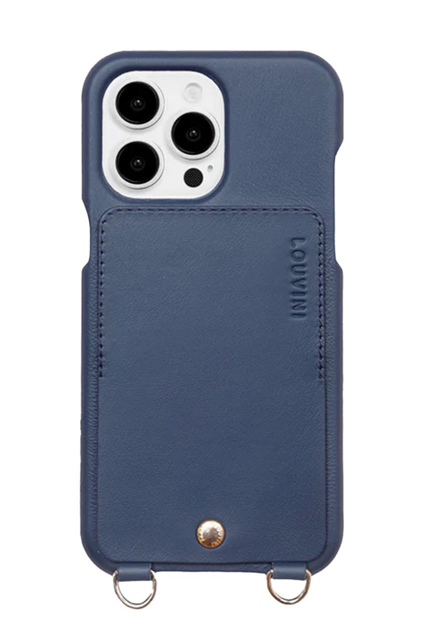【ルヴィニ パリ/Louvini Paris】のiPhone16 スマホケース LOU インテリア・キッズ・メンズ・レディースファッション・服の通販 founy(ファニー) 　ファッション　Fashion　レディースファッション　Fashion for Women　iPhone アイフォーン　iPhone　なめらか　Smooth, Silky Texture　カメラ　Camera Accessories　スマホケース　Smartphone Case　ポケット　Pocket, Pocket Detail　再入荷　Restock / Back in Stock　NAVY|ID: prp329100004576598 ipo3291000000032412319