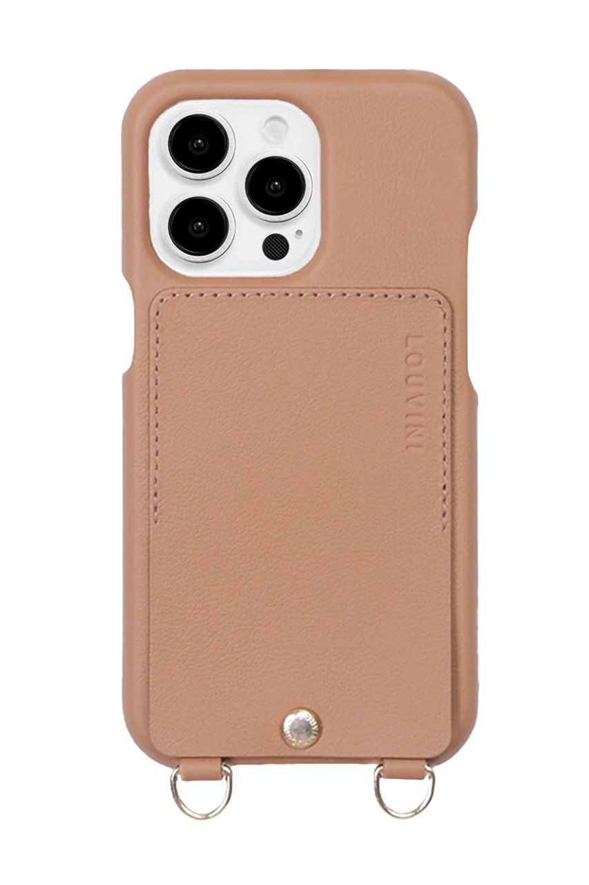 【ルヴィニ パリ/Louvini Paris】のiPhone16 スマホケース LOU インテリア・キッズ・メンズ・レディースファッション・服の通販 founy(ファニー) 　ファッション　Fashion　レディースファッション　Fashion for Women　iPhone アイフォーン　iPhone　なめらか　Smooth, Silky Texture　カメラ　Camera Accessories　スマホケース　Smartphone Case　ポケット　Pocket, Pocket Detail　再入荷　Restock / Back in Stock　CAMEL|ID: prp329100004576598 ipo3291000000032412321