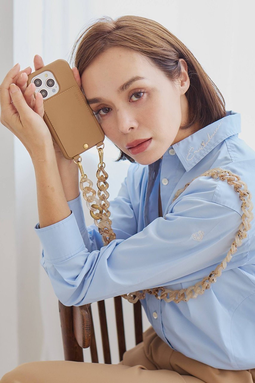 【ルヴィニ パリ/Louvini Paris】のiPhone16 スマホケース LOU 人気、トレンドファッション・服の通販 founy(ファニー) 　ファッション　Fashion　レディースファッション　Fashion for Women　iPhone アイフォーン　iPhone　なめらか　Smooth, Silky Texture　カメラ　Camera Accessories　スマホケース　Smartphone Case　ポケット　Pocket, Pocket Detail　再入荷　Restock / Back in Stock　other-6|ID: prp329100004576598 ipo3291000000032412326