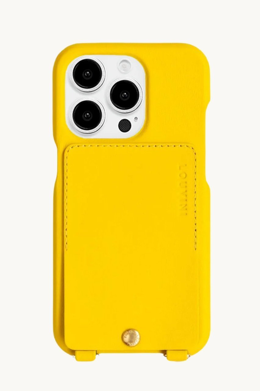 【ルヴィニ パリ/Louvini Paris】のiPhone16 スマホケース LOU インテリア・キッズ・メンズ・レディースファッション・服の通販 founy(ファニー) 　ファッション　Fashion　レディースファッション　Fashion for Women　iPhone アイフォーン　iPhone　なめらか　Smooth, Silky Texture　カメラ　Camera Accessories　スマホケース　Smartphone Case　ポケット　Pocket, Pocket Detail　再入荷　Restock / Back in Stock　YELLOW|ID: prp329100004576598 ipo3291000000032967531