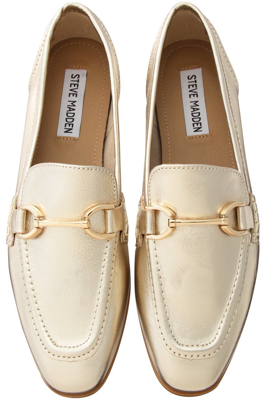 【スティーブマデン/STEVE MADDEN】のCARRINE ビットフラットローファー インテリア・キッズ・メンズ・レディースファッション・服の通販 founy(ファニー) 　ファッション　Fashion　レディースファッション　WOMEN　クラシカル　Classical　シューズ　Shoes　フラット　Flat　リュクス　Luxe　ゴールド|ID: prp329100004576602 ipo3291000000032412358