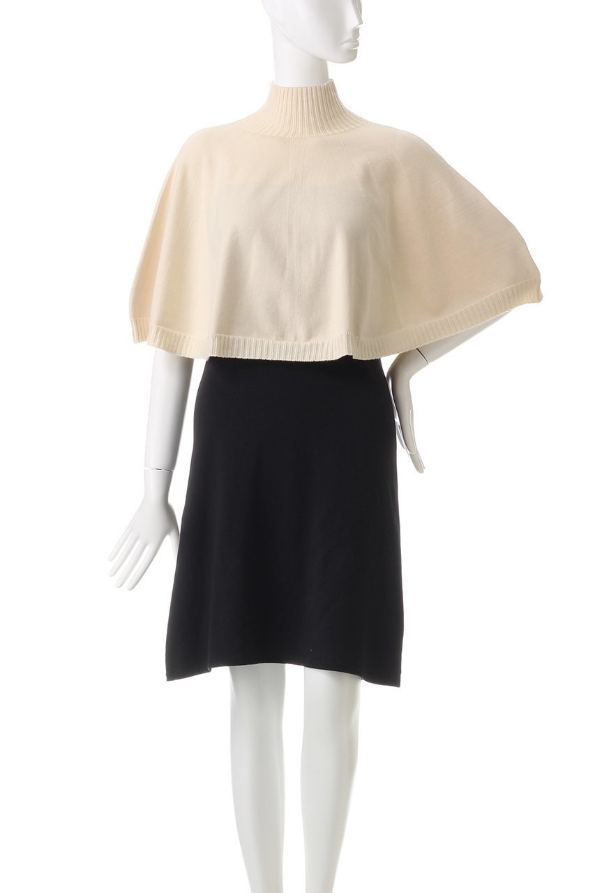 【ネテネ/NETENE】のコンフィニットポンチョ 人気、トレンドファッション・服の通販 founy(ファニー) 　ファッション　Fashion　レディースファッション　WOMEN　トップス・カットソー　Tops/Tshirt　ニット　Knit Tops　プルオーバー　Pullover　ショート　Short　ハイネック　High Neck　ポンチョ　Poncho　other-2|ID: prp329100004576606 ipo3291000000032412399