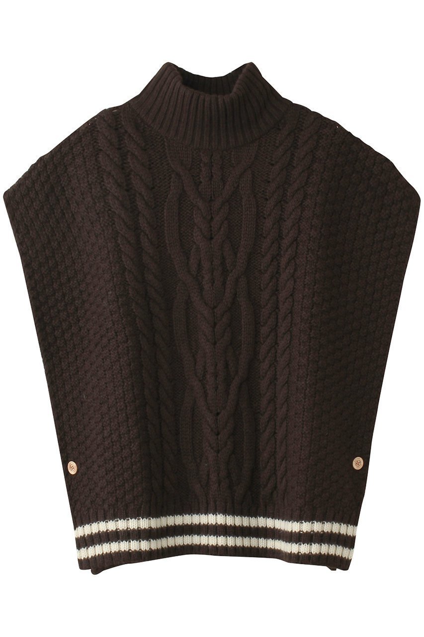 【ネテネ/NETENE】のラインハイネックベスト インテリア・キッズ・メンズ・レディースファッション・服の通販 founy(ファニー) 　ファッション　Fashion　レディースファッション　Ladies' Fashion Online　アウター　Coat Outerwear　ジャケット　Jackets　カットソー　Cut And Sew　ジャケット　Jacket　ハイネック　High Neck　ベスト　Vest　リラックス　Relax　エレガント 上品　Elegant　オーク|ID: prp329100004576609 ipo3291000000032412426