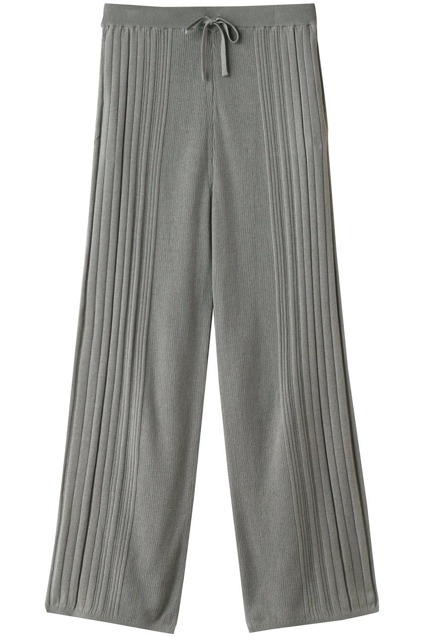 【ネテネ/NETENE】のFIKAランダムリブニットパンツ インテリア・キッズ・メンズ・レディースファッション・服の通販 founy(ファニー) 　ファッション　Fashion　レディースファッション　Fashion for Women　パンツ　Pants & Trousers　トレンド　Trend, Trending Now　ランダム　Random, Irregular　リラックス　Relax, Relaxed Fit　オリーブ|ID: prp329100004576610 ipo3291000000036229239