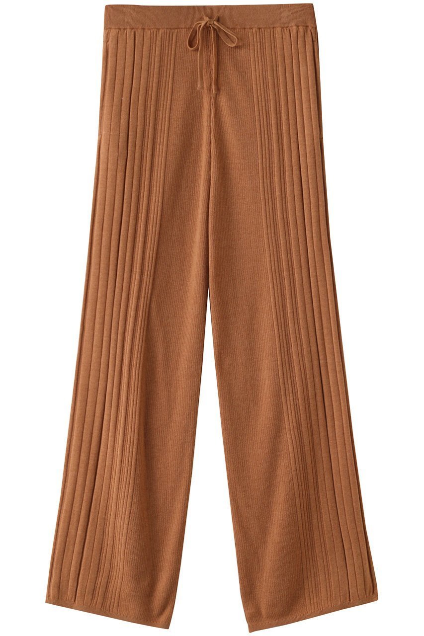 【ネテネ/NETENE】のFIKAランダムリブニットパンツ インテリア・キッズ・メンズ・レディースファッション・服の通販 founy(ファニー) 　ファッション　Fashion　レディースファッション　Fashion for Women　パンツ　Pants & Trousers　トレンド　Trend, Trending Now　ランダム　Random, Irregular　リラックス　Relax, Relaxed Fit　アンバー|ID: prp329100004576610 ipo3291000000036229241