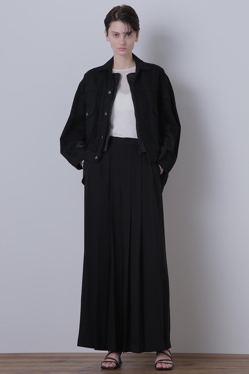 【ヒューエルミュージアム/hueLe Museum】の【STUMBLY】Denim Orgadany Combi Jacket 人気、トレンドファッション・服の通販 founy(ファニー) 　ファッション　Fashion　レディースファッション　Fashion for Women　アウター　Coat / Outerwear Collection　レディースジャケット・軽アウター　Jackets　オーガンジー　Organza Fabric　ジャケット　Jacket, Outerwear　デニム　Denim, Jeans Material　ドッキング　Docking, Mixed Material　バランス　Balance, Style Balance　ブルゾン　Blouson, Bomber Jacket　リメイク　Remake, Reconstructed　人気　Popular, Best Seller　今季　This Season, Current Season　再入荷　Restock / Back in Stock　定番　Standard, Basic Item　other-3|ID: prp329100004576612 ipo3291000000032812102