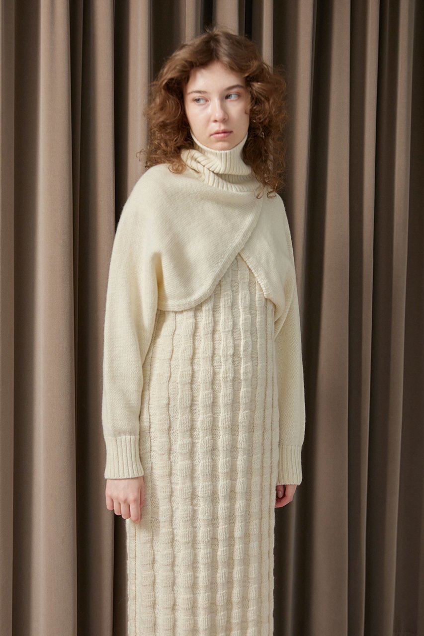 【ネテネ/NETENE】のタートルニットボレロ 人気、トレンドファッション・服の通販 founy(ファニー) 　ファッション　Fashion　レディースファッション　WOMEN　トップス・カットソー　Tops/Tshirt　ニット　Knit Tops　プルオーバー　Pullover　other-4|ID: prp329100004576613 ipo3291000000032412463