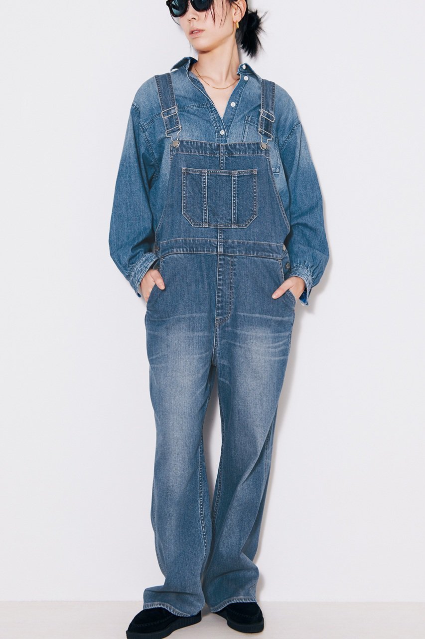 【ヘルシーデニム/Healthy Denim】のCauliflower サロペット 人気、トレンドファッション・服の通販 founy(ファニー) 　ファッション　Fashion　レディースファッション　Fashion for Women　パンツ　Pants & Trousers　サロペット　Overalls, Salopette　ストレート　Straight, Straight Cut　バランス　Balance, Style Balance　ボトム　Bottoms, Lower Wear　ルーズ　Loose, Oversized　定番　Standard, Basic Item　other-6|ID: prp329100004576616 ipo3291000000035003537