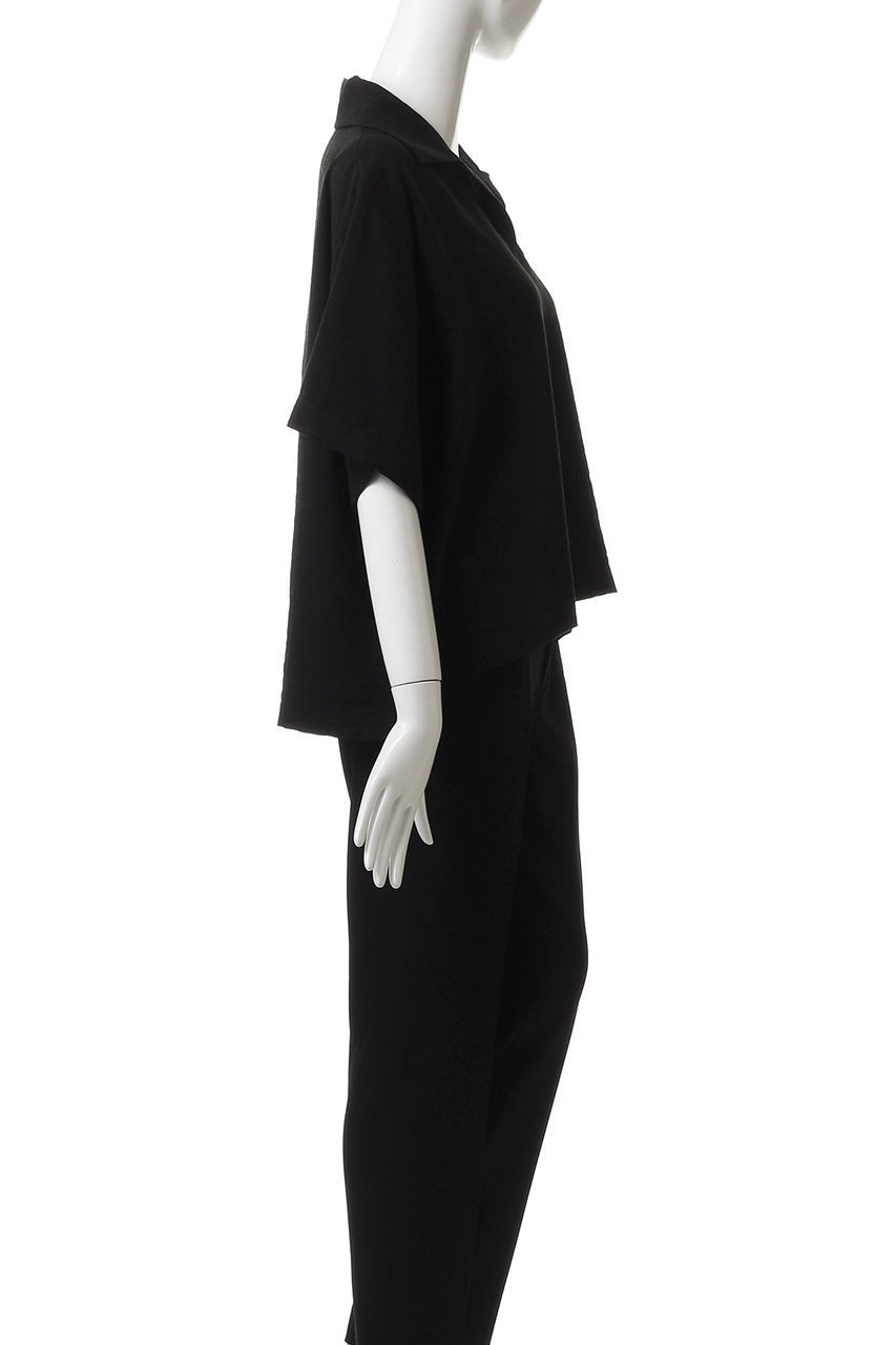 【フローレント/FLORENT】のオープンカラー ブラウス 人気、トレンドファッション・服の通販 founy(ファニー) 　ファッション　Fashion　レディースファッション　Fashion for Women　トップス・カットソー　Cut & Sew Tops　シャツ・ブラウス・オフィスカジュアル　Elegant Blouses & Button-Ups　ショート　Short, Short Length　スリーブ　Sleeve, Long Sleeve / Short Sleeve　センター　Center, Center Line　タンブラー　Tumbler, Travel Mug　ワイド　Wide, Wide Fit　エレガント 上品　Elegant　other-3|ID: prp329100004576620 ipo3291000000036080954