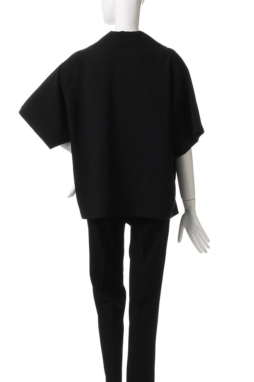 【フローレント/FLORENT】のオープンカラー ブラウス 人気、トレンドファッション・服の通販 founy(ファニー) 　ファッション　Fashion　レディースファッション　Fashion for Women　トップス・カットソー　Cut & Sew Tops　シャツ・ブラウス・オフィスカジュアル　Elegant Blouses & Button-Ups　ショート　Short, Short Length　スリーブ　Sleeve, Long Sleeve / Short Sleeve　センター　Center, Center Line　タンブラー　Tumbler, Travel Mug　ワイド　Wide, Wide Fit　エレガント 上品　Elegant　other-4|ID: prp329100004576620 ipo3291000000036080955