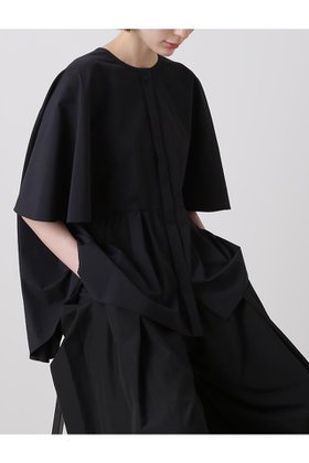 【ヒューエルミュージアム/hueLe Museum】 【hLM】タイプライターポンチョブラウス人気、トレンドファッション・服の通販 founy(ファニー) ファッション Fashion レディースファッション WOMEN アウター Coat Outerwear ポンチョ Ponchos トップス・カットソー Tops/Tshirt シャツ/ブラウス Shirts/Blouses サマー Summer ショート Short シンプル Simple スリーブ Sleeve ポンチョ Poncho 夏 Summer NEW・新作・新着・新入荷 New Arrivals |ID:prp329100004576627