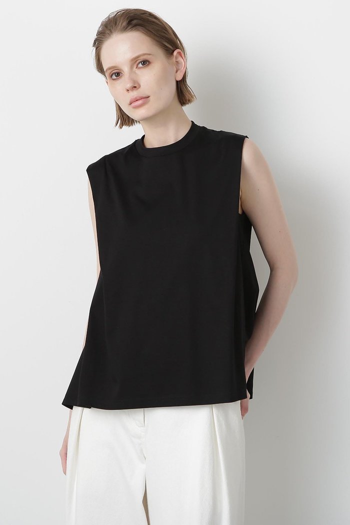 【ヒューエルミュージアム/hueLe Museum】の【STUMBLY】Back Peplum Jersey インテリア・キッズ・メンズ・レディースファッション・服の通販 founy(ファニー) https://founy.com/ ファッション Fashion レディースファッション Fashion for Women トップス・カットソー Cut & Sew Tops キャミソール&ノースリーブ Camisoles & Sleeveless Tops シャツ・ブラウス・オフィスカジュアル Elegant Blouses & Button-Ups ロングTシャツ・Tシャツ Longline T-Shirts & Tees カットソー・ベーシックTシャツ Cut-and-Sewn Tops / Stretch Tees & Basics キャミソール Camisole, Spaghetti Strap Top タンク Tank Top, Sleeveless Top ノースリーブ Sleeveless, No-Sleeve ペプラム Peplum, Flared Hem 人気 Popular, Best Seller 夏 Summer 定番 Standard, Basic Item |ID: prp329100004576630 ipo3291000000032812089