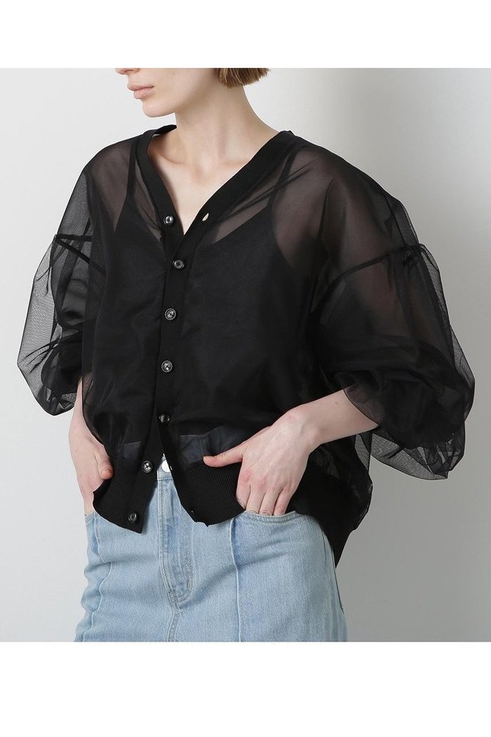 【ヒューエルミュージアム/hueLe Museum】の【STUMBLY】Tulle Organdy Cardigan Blouse インテリア・キッズ・メンズ・レディースファッション・服の通販 founy(ファニー) https://founy.com/ ファッション Fashion レディースファッション WOMEN トップス・カットソー Tops/Tshirt カーディガン Cardigans シャツ/ブラウス Shirts/Blouses オーガンジー Organdy カーディガン Cardigan ギャザー Gather シンプル Simple スリーブ Sleeve チュール Tulle ロング Long 夏 Summer NEW・新作・新着・新入荷 New Arrivals 春 Spring S/S・春夏 Ss・Spring/Summer |ID: prp329100004576633 ipo3291000000032412618