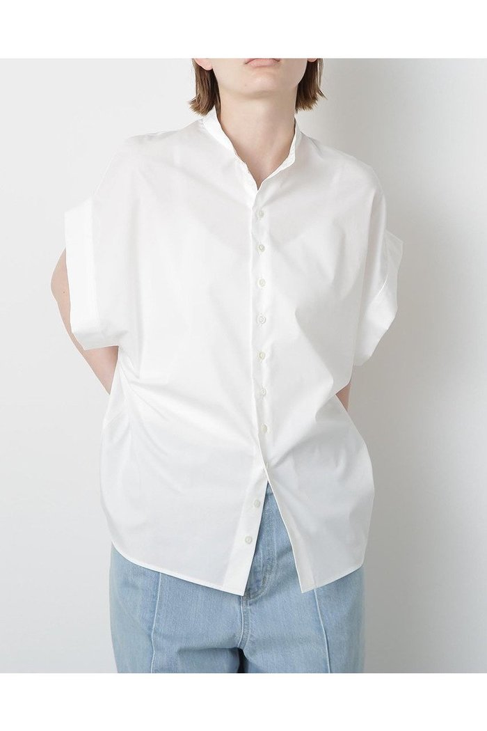【ヒューエルミュージアム/hueLe Museum】の【STUMBLY】Big Cuff Blouse インテリア・キッズ・メンズ・レディースファッション・服の通販 founy(ファニー) https://founy.com/ ファッション Fashion レディースファッション WOMEN トップス・カットソー Tops/Tshirt シャツ/ブラウス Shirts/Blouses クール Cool ショート Short スリーブ Sleeve タイプライター Typewriter フロント Front エレガント 上品 Elegant NEW・新作・新着・新入荷 New Arrivals |ID: prp329100004576635 ipo3291000000032412635