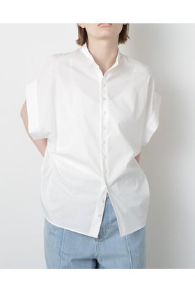 【ヒューエルミュージアム/hueLe Museum】の【STUMBLY】Big Cuff Blouse 人気、トレンドファッション・服の通販 founy(ファニー) ファッション Fashion レディースファッション WOMEN トップス・カットソー Tops/Tshirt シャツ/ブラウス Shirts/Blouses クール Cool ショート Short スリーブ Sleeve タイプライター Typewriter フロント Front エレガント 上品 Elegant NEW・新作・新着・新入荷 New Arrivals |ID:prp329100004576635