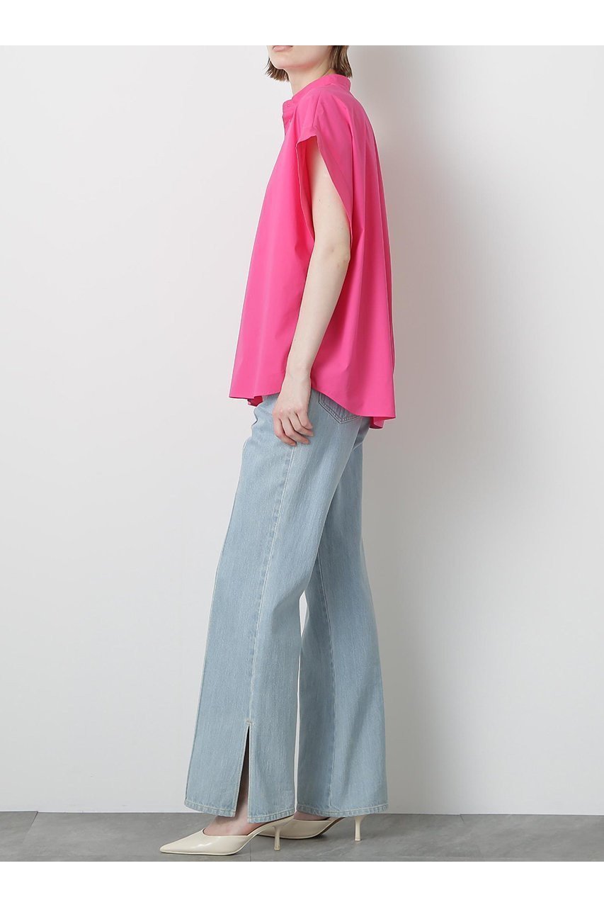 【ヒューエルミュージアム/hueLe Museum】の【STUMBLY】Big Cuff Blouse 人気、トレンドファッション・服の通販 founy(ファニー) 　ファッション　Fashion　レディースファッション　WOMEN　トップス・カットソー　Tops/Tshirt　シャツ/ブラウス　Shirts/Blouses　クール　Cool　ショート　Short　スリーブ　Sleeve　タイプライター　Typewriter　フロント　Front　エレガント 上品　Elegant　NEW・新作・新着・新入荷　New Arrivals　other-3|ID: prp329100004576635 ipo3291000000032412640