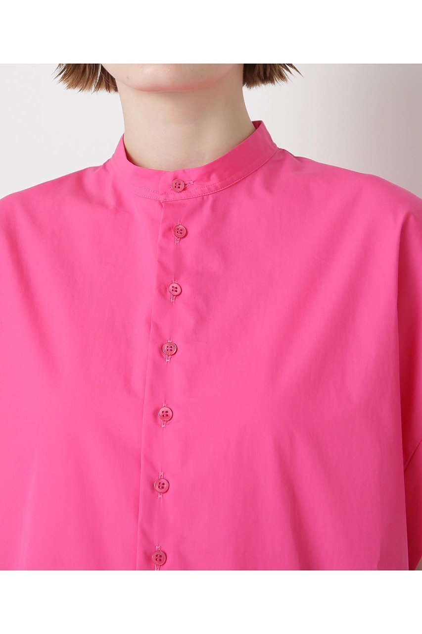 【ヒューエルミュージアム/hueLe Museum】の【STUMBLY】Big Cuff Blouse 人気、トレンドファッション・服の通販 founy(ファニー) 　ファッション　Fashion　レディースファッション　WOMEN　トップス・カットソー　Tops/Tshirt　シャツ/ブラウス　Shirts/Blouses　クール　Cool　ショート　Short　スリーブ　Sleeve　タイプライター　Typewriter　フロント　Front　エレガント 上品　Elegant　NEW・新作・新着・新入荷　New Arrivals　other-5|ID: prp329100004576635 ipo3291000000032412647