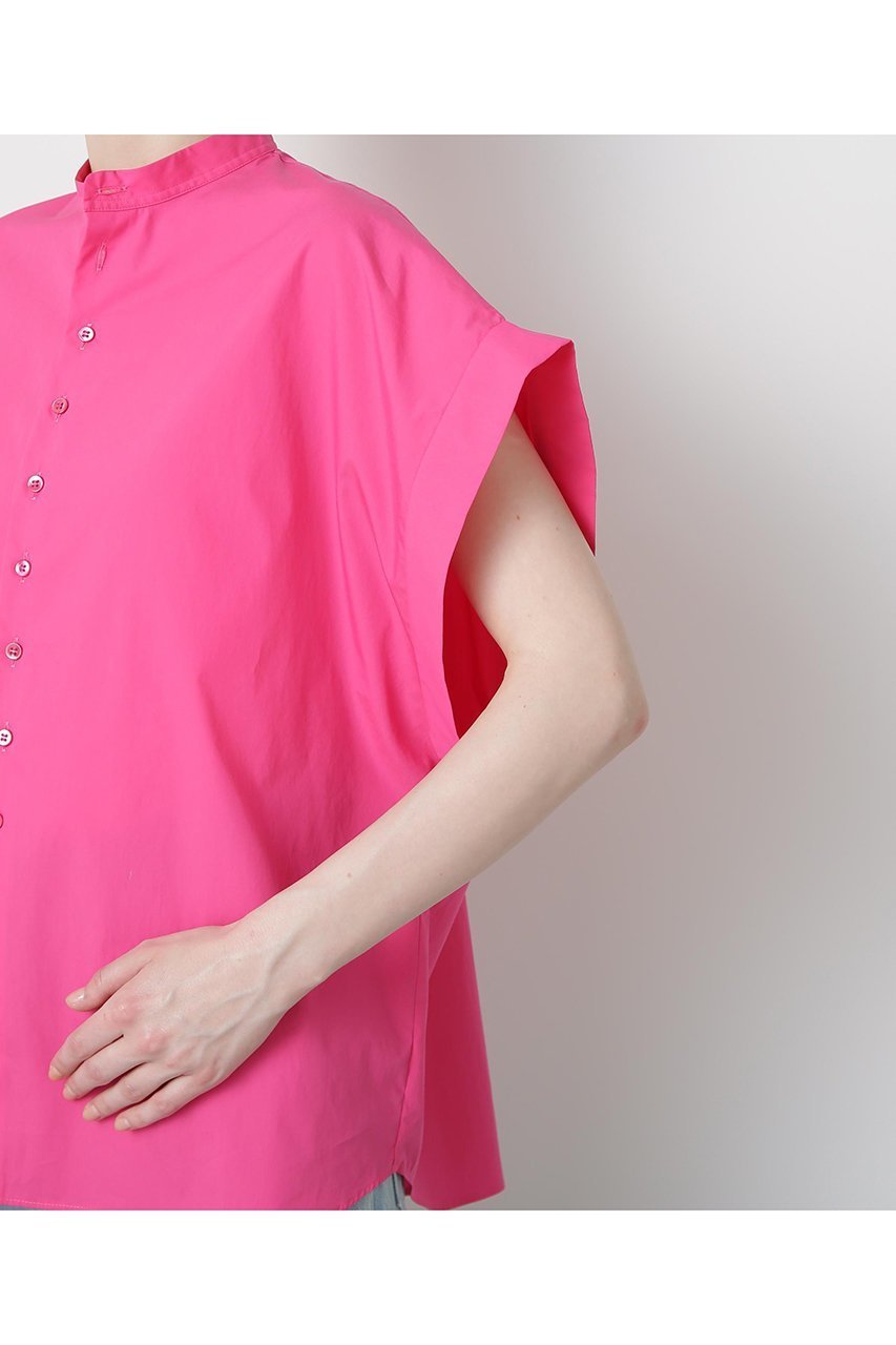 【ヒューエルミュージアム/hueLe Museum】の【STUMBLY】Big Cuff Blouse 人気、トレンドファッション・服の通販 founy(ファニー) 　ファッション　Fashion　レディースファッション　WOMEN　トップス・カットソー　Tops/Tshirt　シャツ/ブラウス　Shirts/Blouses　クール　Cool　ショート　Short　スリーブ　Sleeve　タイプライター　Typewriter　フロント　Front　エレガント 上品　Elegant　NEW・新作・新着・新入荷　New Arrivals　other-6|ID: prp329100004576635 ipo3291000000032412648