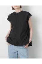 【ヒューエルミュージアム/hueLe Museum】の【STUMBLY】Roundneck Gilet Blouse ブラック|ID: prp329100004576638 ipo3291000000032412657