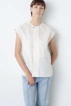 【ヒューエルミュージアム/hueLe Museum】の【STUMBLY】Roundneck Gilet Blouse ホワイト|ID:prp329100004576638