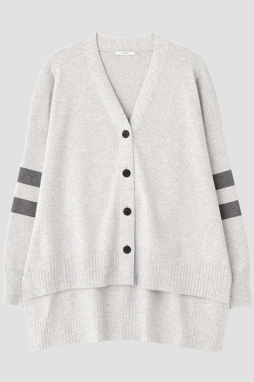 【ル フィル/LE PHIL】のオーバーサイズカーディガン インテリア・キッズ・メンズ・レディースファッション・服の通販 founy(ファニー) 　ファッション　Fashion　レディースファッション　Fashion for Women　トップス・カットソー　Cut & Sew Tops　ニット　Knit Tops & Sweaters　カーディガン・羽織り　Layered Style Cardigans　カジュアルプルオーバー・ニットトップス　Pullovers & Knit Tops / Casual Pullovers　カーディガン　Cardigan, Knitwear　スポーティ　Sporty, Casual Athletic　ベーシック　Basic, Essential　再入荷　Restock / Back in Stock　グレー|ID: prp329100004576640 ipo3291000000034981249