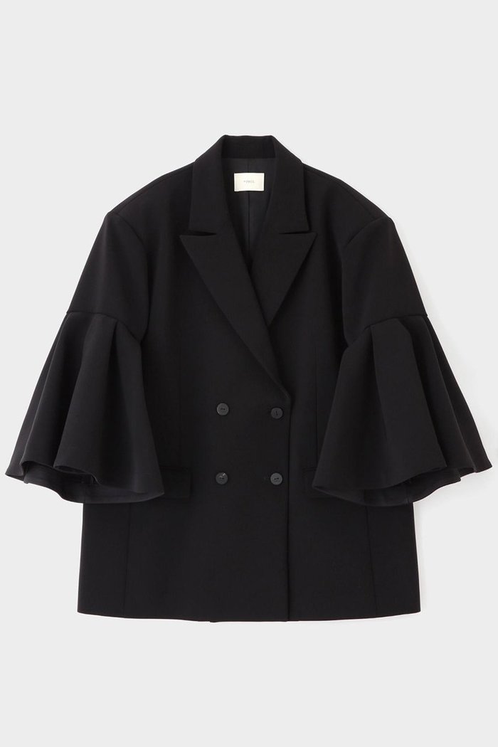 【ル フィル/LE PHIL】のコンフォートダブルクロスフレア袖ジャケット インテリア・キッズ・メンズ・レディースファッション・服の通販 founy(ファニー) https://founy.com/ ファッション Fashion レディースファッション Ladies' Fashion Online アウター Coat Outerwear ジャケット Jackets ジャケット Jacket ダブル Double フレア Flare ロング Long エレガント 上品 Elegant 今季 This Season |ID: prp329100004576643 ipo3291000000032412697