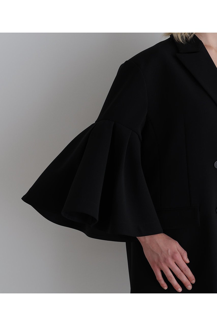 【ル フィル/LE PHIL】のコンフォートダブルクロスフレア袖ジャケット 人気、トレンドファッション・服の通販 founy(ファニー) 　ファッション　Fashion　レディースファッション　WOMEN　アウター　Coat Outerwear　ジャケット　Jackets　ジャケット　Jacket　ダブル　Double　フレア　Flare　ロング　Long　エレガント 上品　Elegant　今季　This Season　NEW・新作・新着・新入荷　New Arrivals　other-7|ID: prp329100004576643 ipo3291000000032412707