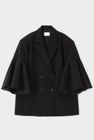 【ル フィル/LE PHIL】のコンフォートダブルクロスフレア袖ジャケット 人気、トレンドファッション・服の通販 founy(ファニー) ファッション Fashion レディースファッション Fashion for Women アウター Coat / Outerwear Collection レディースジャケット・軽アウター Jackets ジャケット Jacket, Outerwear ダブル Double, Double-Breasted フレア Flare, Flared ロング Long, Long-Length エレガント 上品 Elegant 今季 This Season, Current Season |ID:prp329100004576643