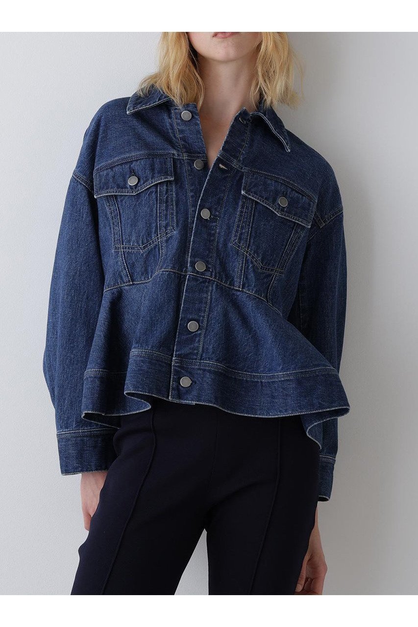 【ル フィル/LE PHIL】のデニムジャケット 人気、トレンドファッション・服の通販 founy(ファニー) 　ファッション　Fashion　レディースファッション　Fashion for Women　アウター　Coat / Outerwear Collection　レディースジャケット・軽アウター　Jackets　デニムジャケット / カジュアルアウター　Denim Jackets　おすすめ　Recommended / Our Picks　ジャケット　Jacket, Outerwear　セットアップ　Set-Up, Coordinated Outfit　デニム　Denim, Jeans Material　ペプラム　Peplum, Flared Hem　日本製　Made In Japan　other-2|ID: prp329100004576645 ipo3291000000032412714
