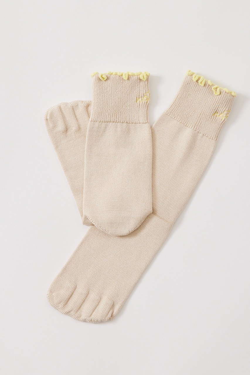 【ネテネ/NETENE】のシルクパーテーションソックス 人気、トレンドファッション・服の通販 founy(ファニー) 　ファッション　Fashion　レディースファッション　Ladies' Fashion Online　ソックス　Socks　レッグウェア　Legwear　シルク　Silk　ソックス　Socks　人気　Popularity　 other-1|ID: prp329100004576651 ipo3291000000032412756
