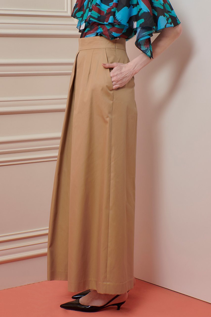 【アルアバイル/allureville】の【Loulou Willoughby】ギャバタックワイドパンツ 人気、トレンドファッション・服の通販 founy(ファニー) 　ファッション　Fashion　レディースファッション　Fashion for Women　パンツ　Pants & Trousers　2025年　2025　2025-2026秋冬・A/W　Autumn/Winter 2025–26 AW25–26　バランス　Balance, Style Balance　ポケット　Pocket, Pocket Detail　マキシ　Maxi, Full Length　ワイド　Wide, Wide Fit　A/W・秋冬　Autumn/Winter　other-7|ID: prp329100004576662 ipo3291000000032586795