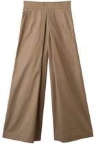 【アルアバイル/allureville】の【Loulou Willoughby】ギャバタックワイドパンツ ベージュ|ID: prp329100004576662 ipo3291000000035661251